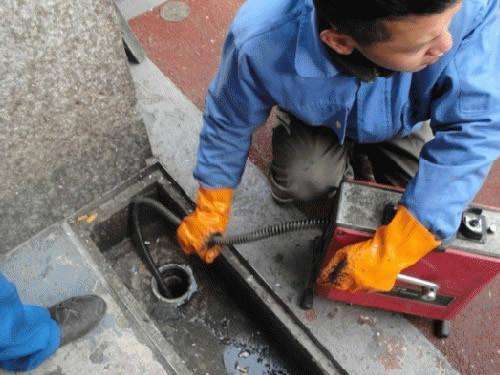 喀喇沁疏通下水道